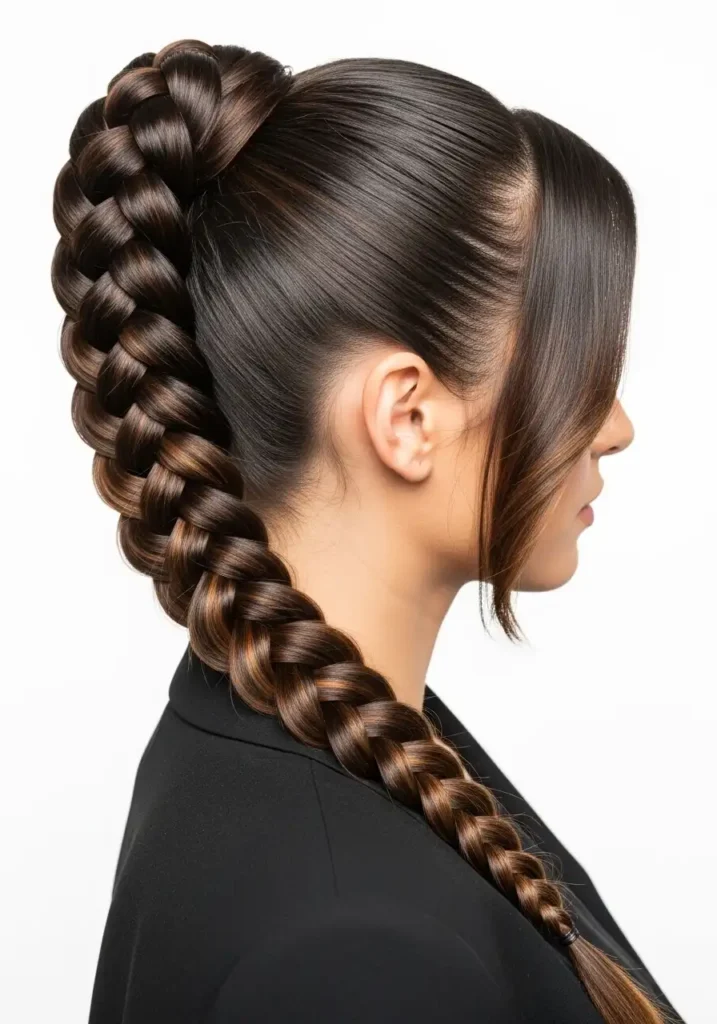 Braided Ponytail Style