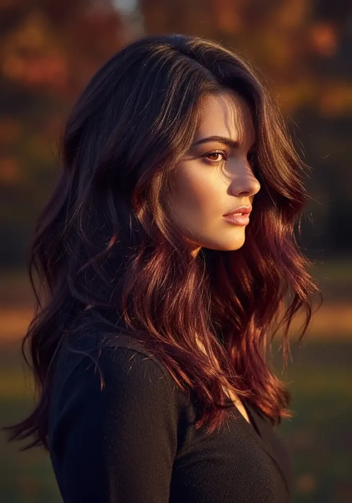 Burgundy Spice Brunette