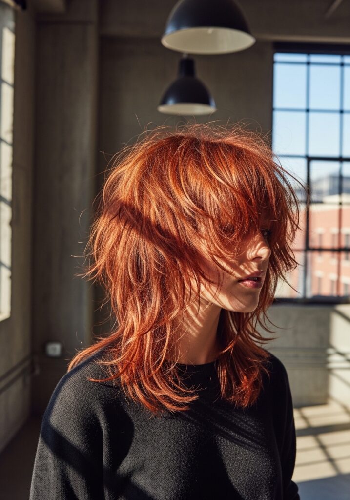 Burnt Orange Shag