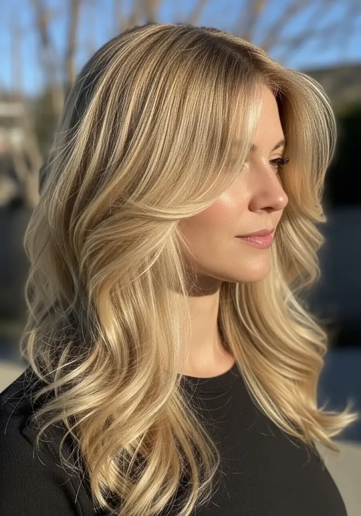 Buttercream Blonde Waves