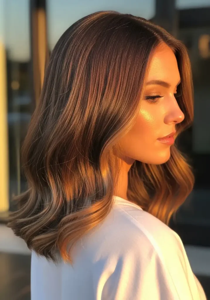 Caramel Ribbon Highlights