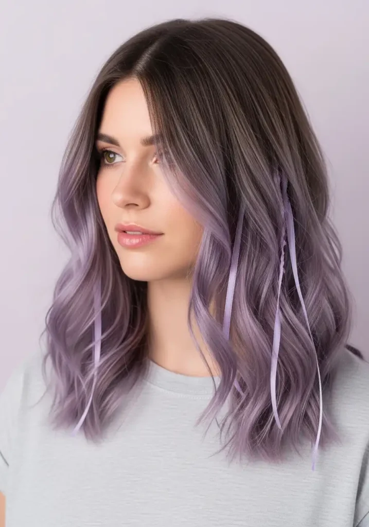 Dusty Lavender Highlights