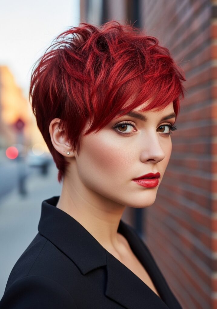 Fiery Red Pixie