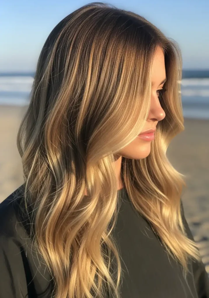 Honey Blonde Balayage