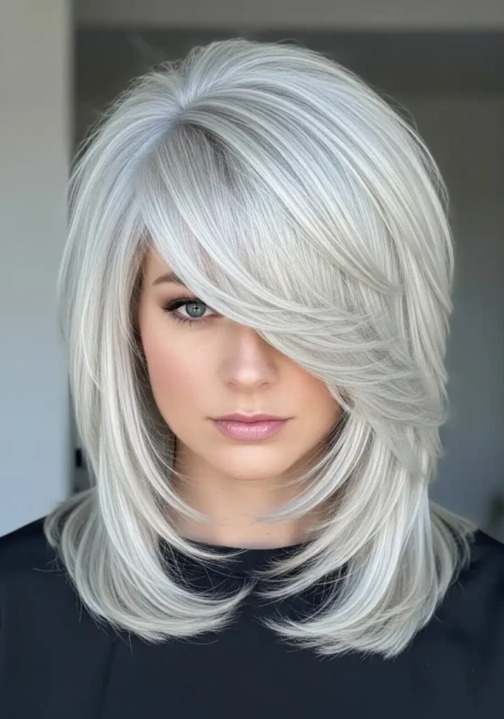 Icy Platinum Layers