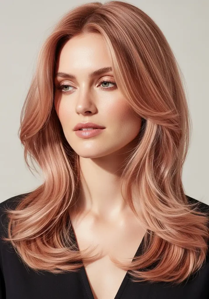 Strawberry Blonde Shimmer