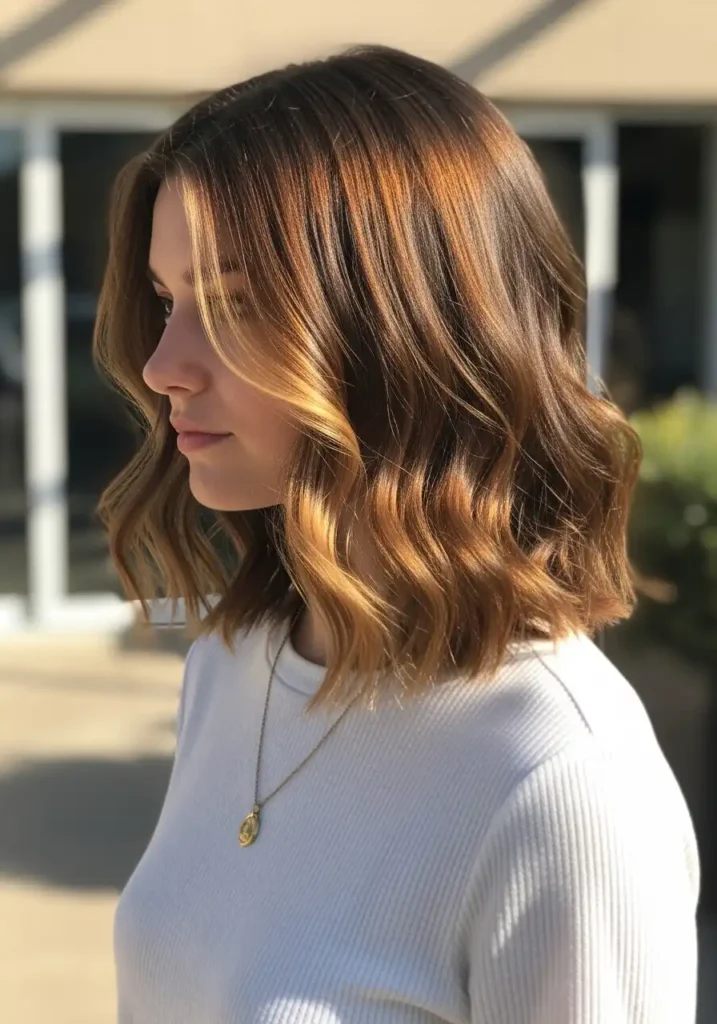 Sun-Kissed Caramel Brown