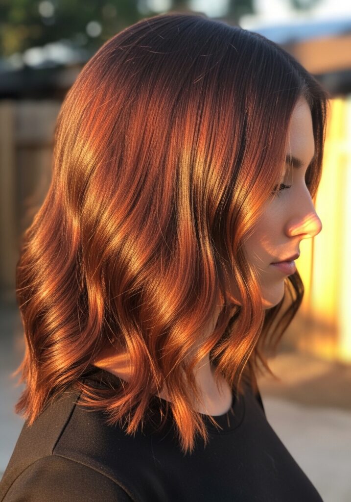 Sunlit Auburn Brown