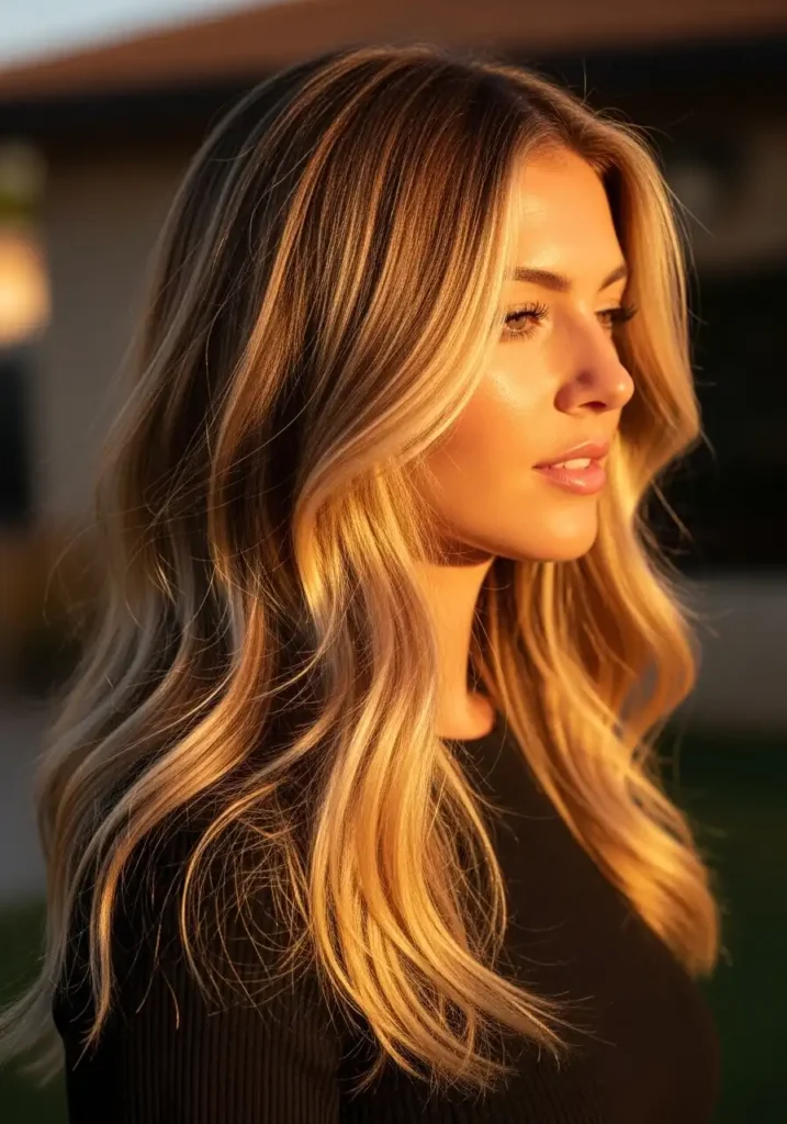 Sunlit Caramel Blonde