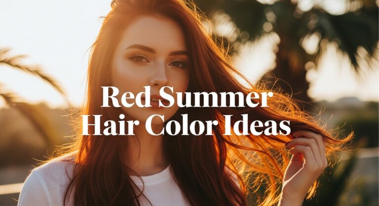 red summer hair color ideas
