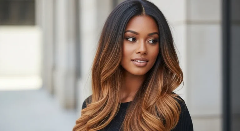 Brunette Hair for Brown Skin Ideas
