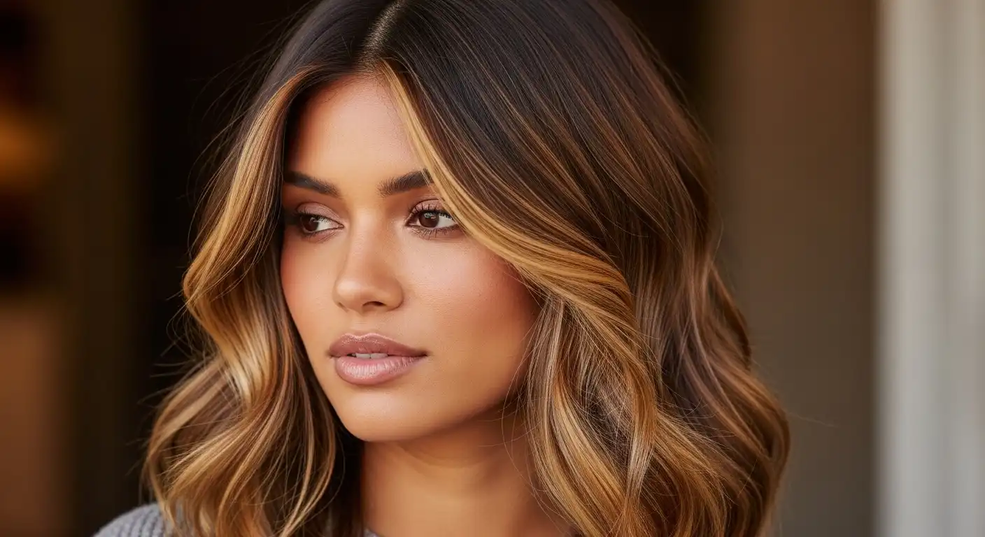 Brunette Hair for Tan Skin