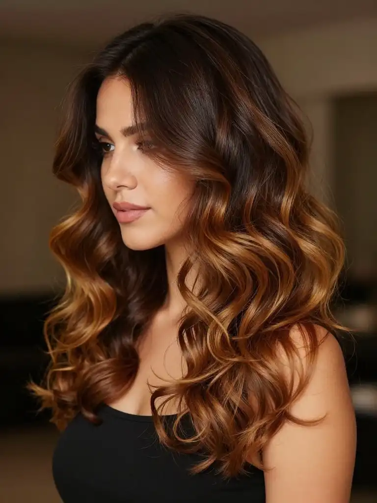 Chocolate to Caramel Fade