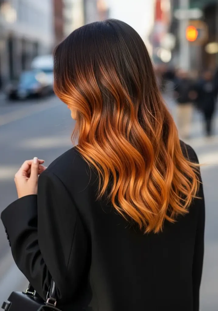Copper Ombre Fade