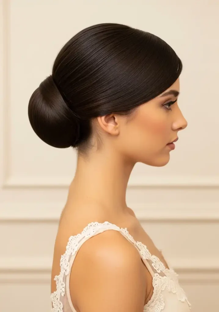Elegant Low Chignon