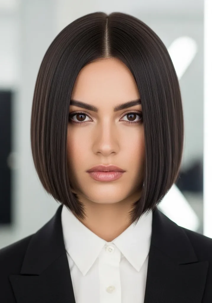Glossy Espresso Bob