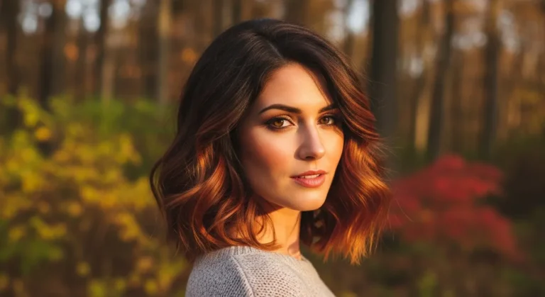 Medium hair Brunette balayage ideas