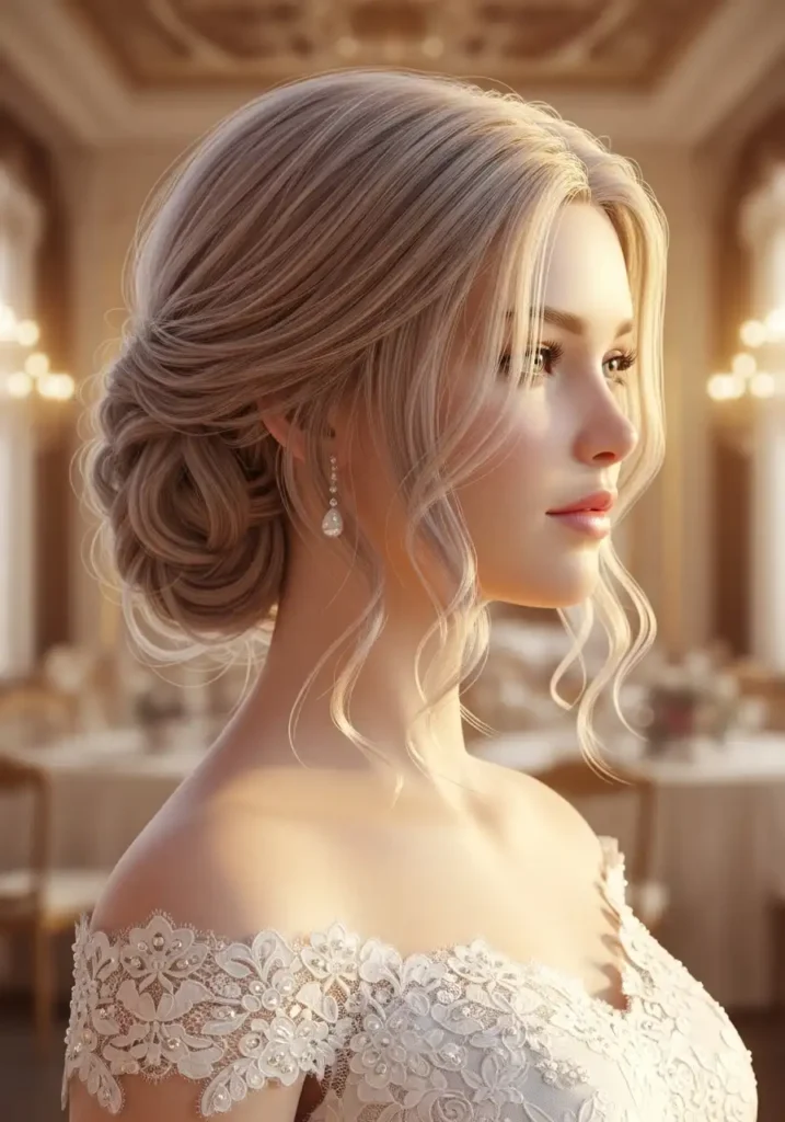 Romantic Loose Updo