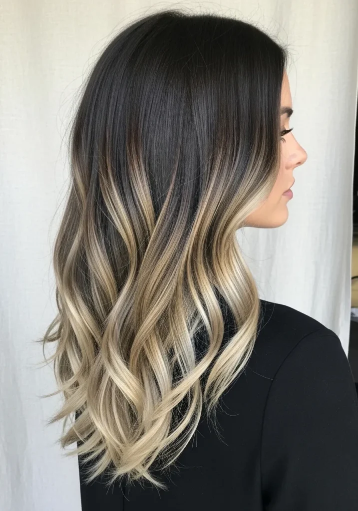 SOMBRE BRUNETTE BALAYAGE