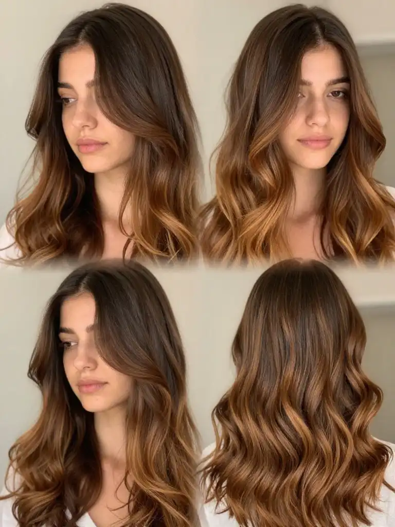Soft Caramel Ombre