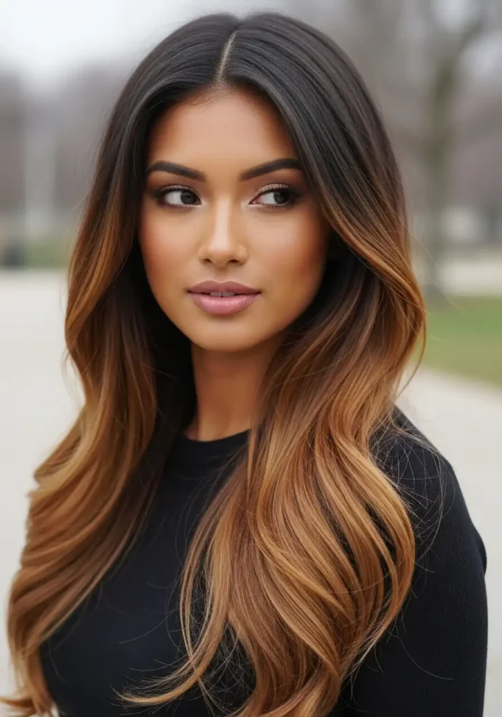 Soft Sombre Brunette