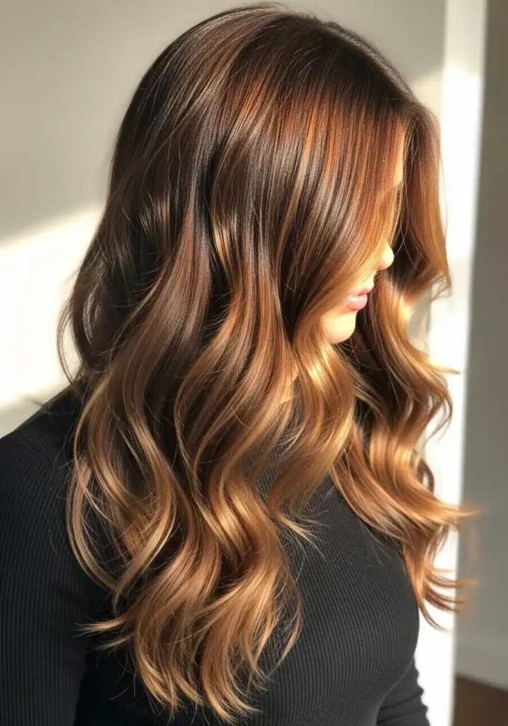 Sun-Kissed Caramel Brunette
