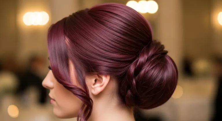 Velvet Burgundy Hair Ideas