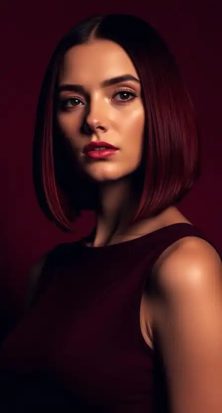Velvet Mahogany Bob