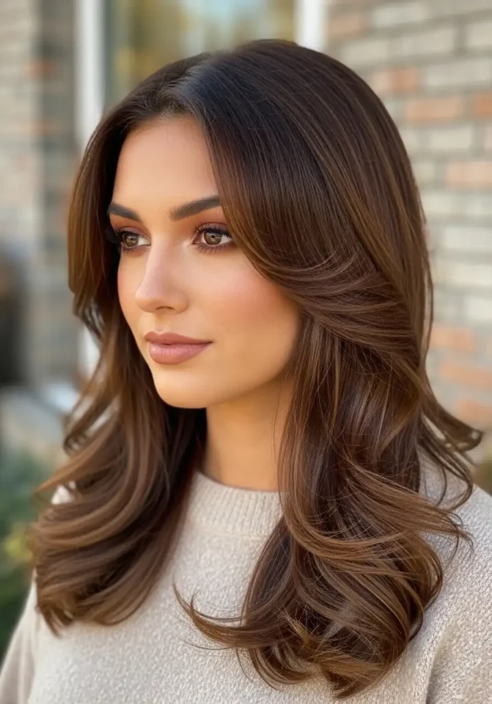 Warm Cinnamon Brunette