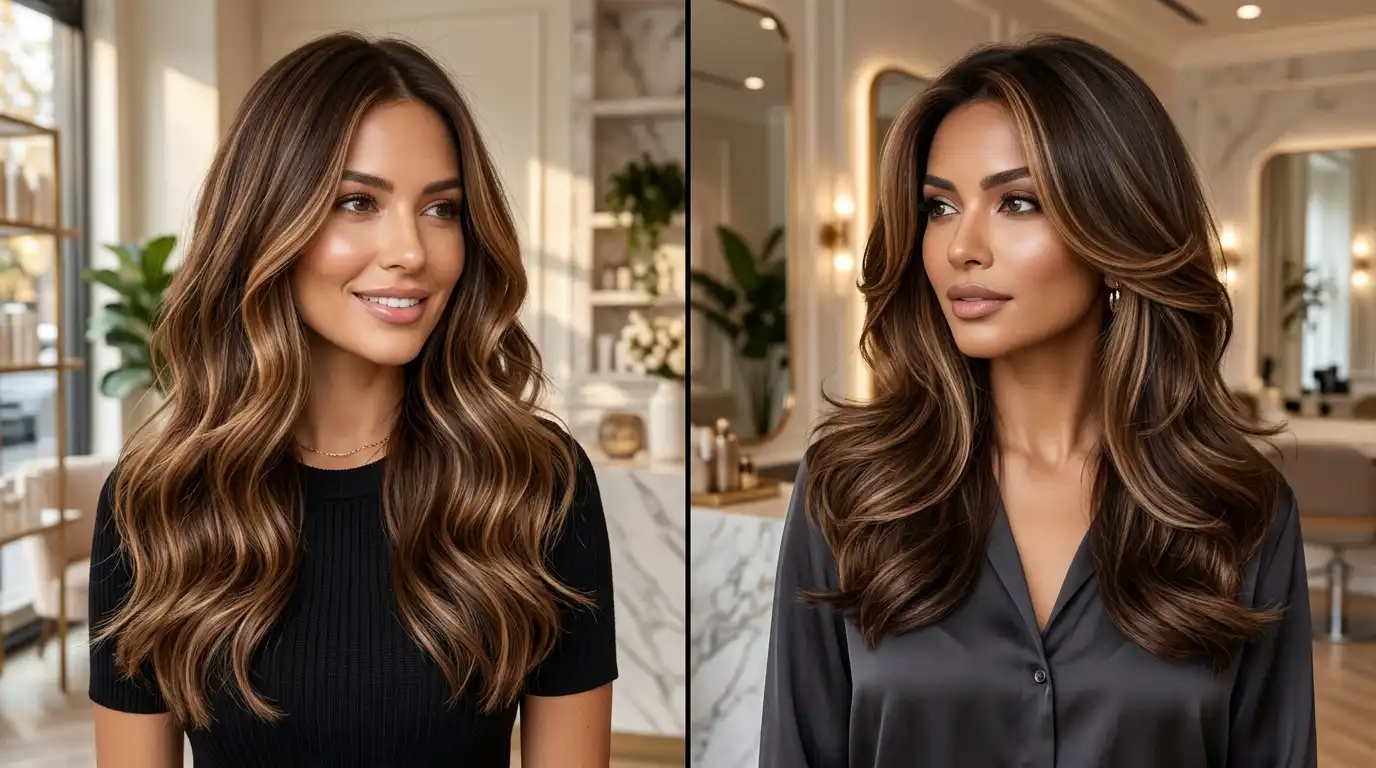 20 Caramel Highlights on Brown Hair Ideas