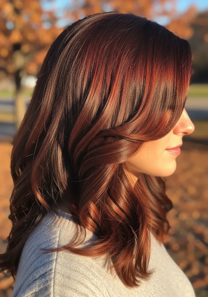 Auburn Spice Lowlights