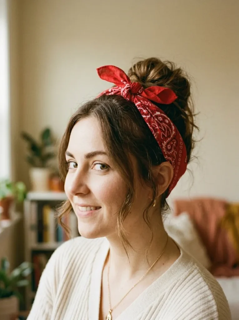 Bandana Wrapped Bun