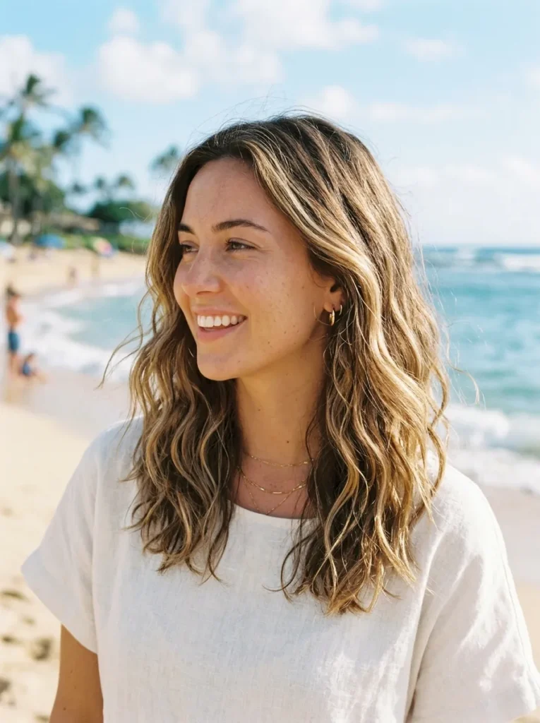 Beachy Brunette Balayage