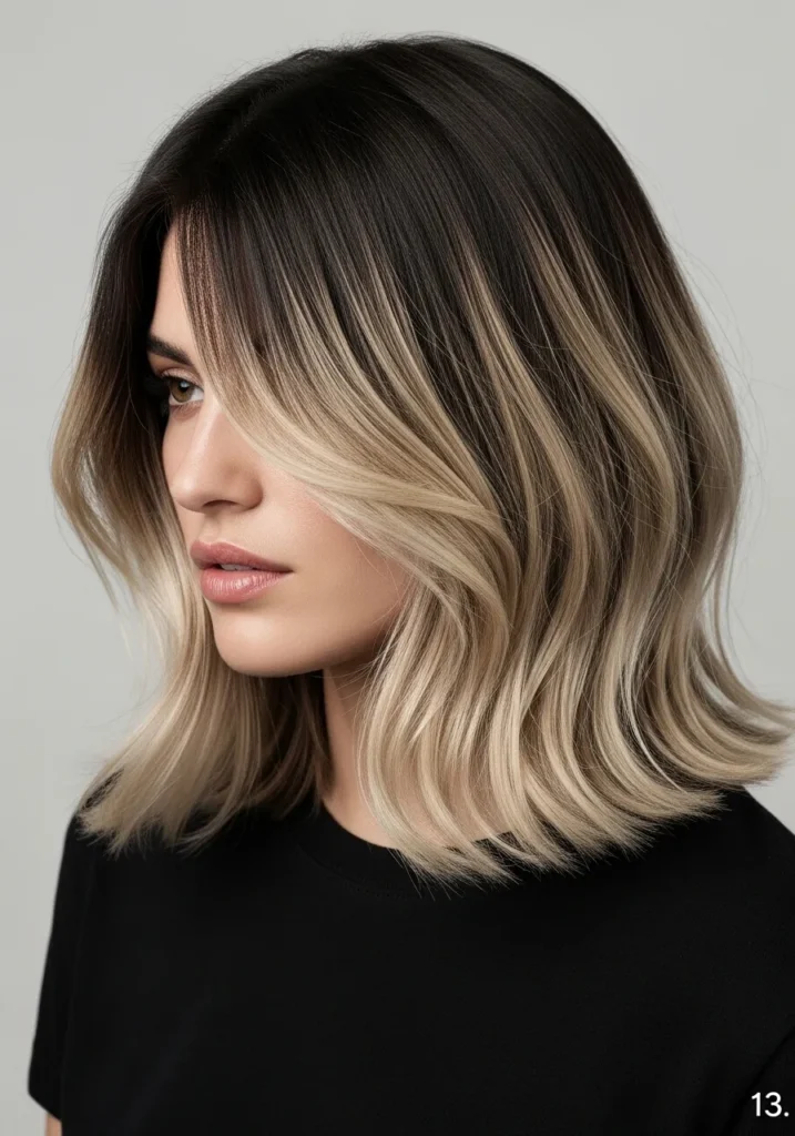 Beige Blonde Balayage
