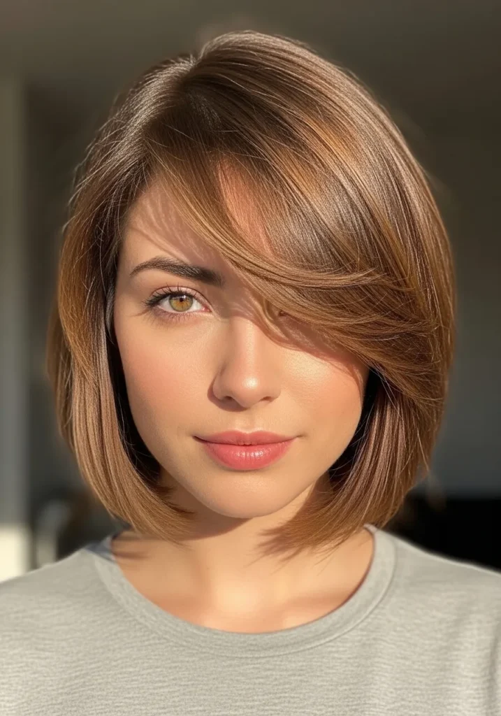 Bob with Side Bangs