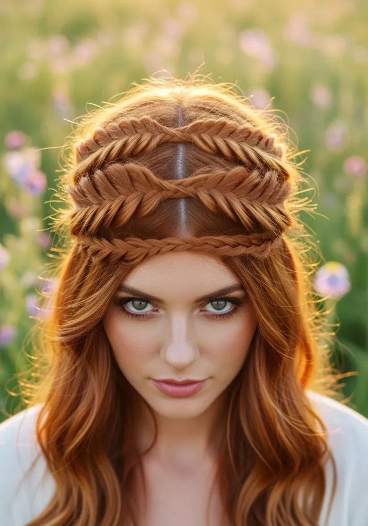 Bohemian Fishtail Crown
