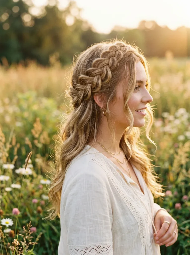 Boho Braided Headband