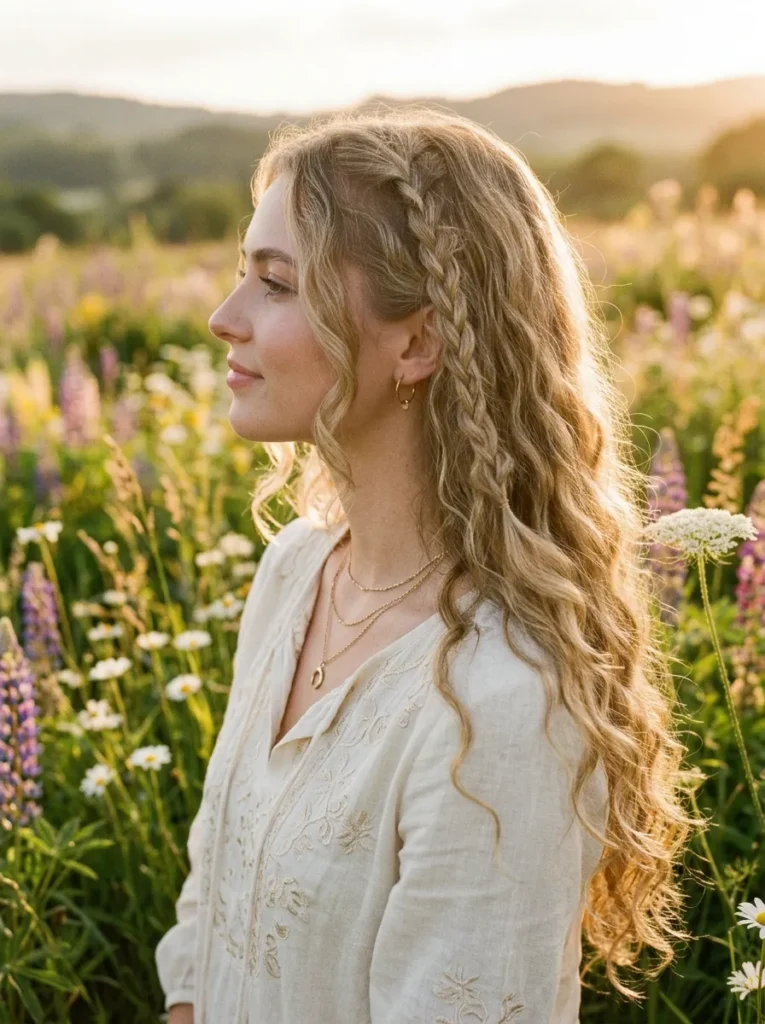 Boho Curly Braids