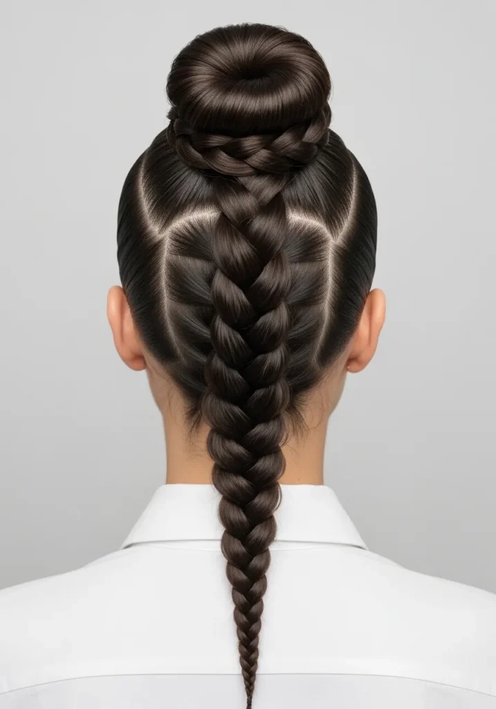 Braided Top Knot