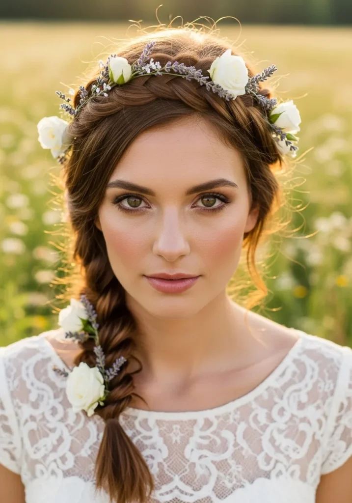 Braided Flower Crown