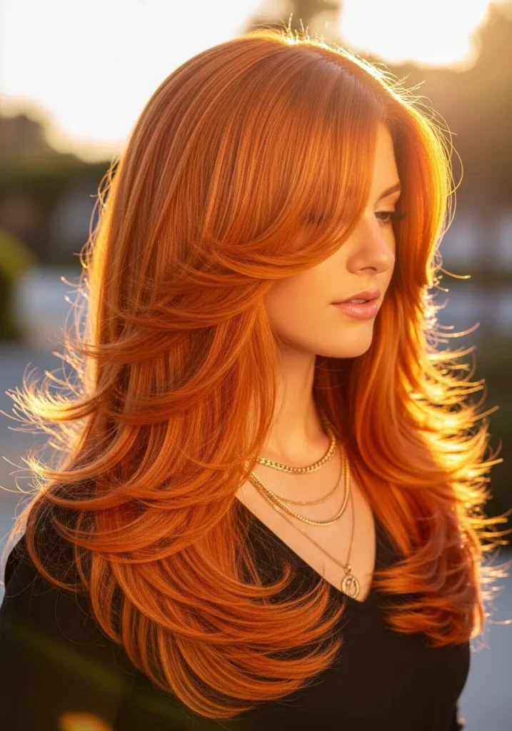 Brilliant Sunlit Copper