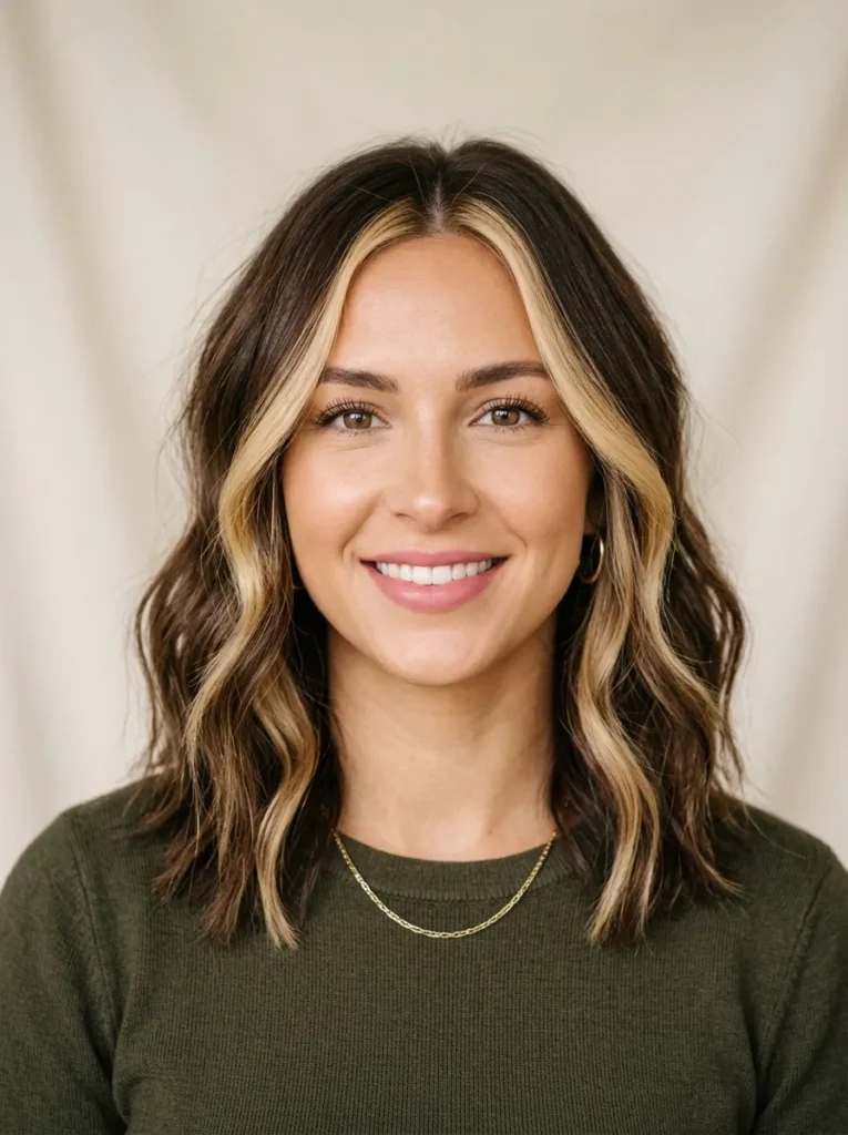 Bronde Money-Piece Lob