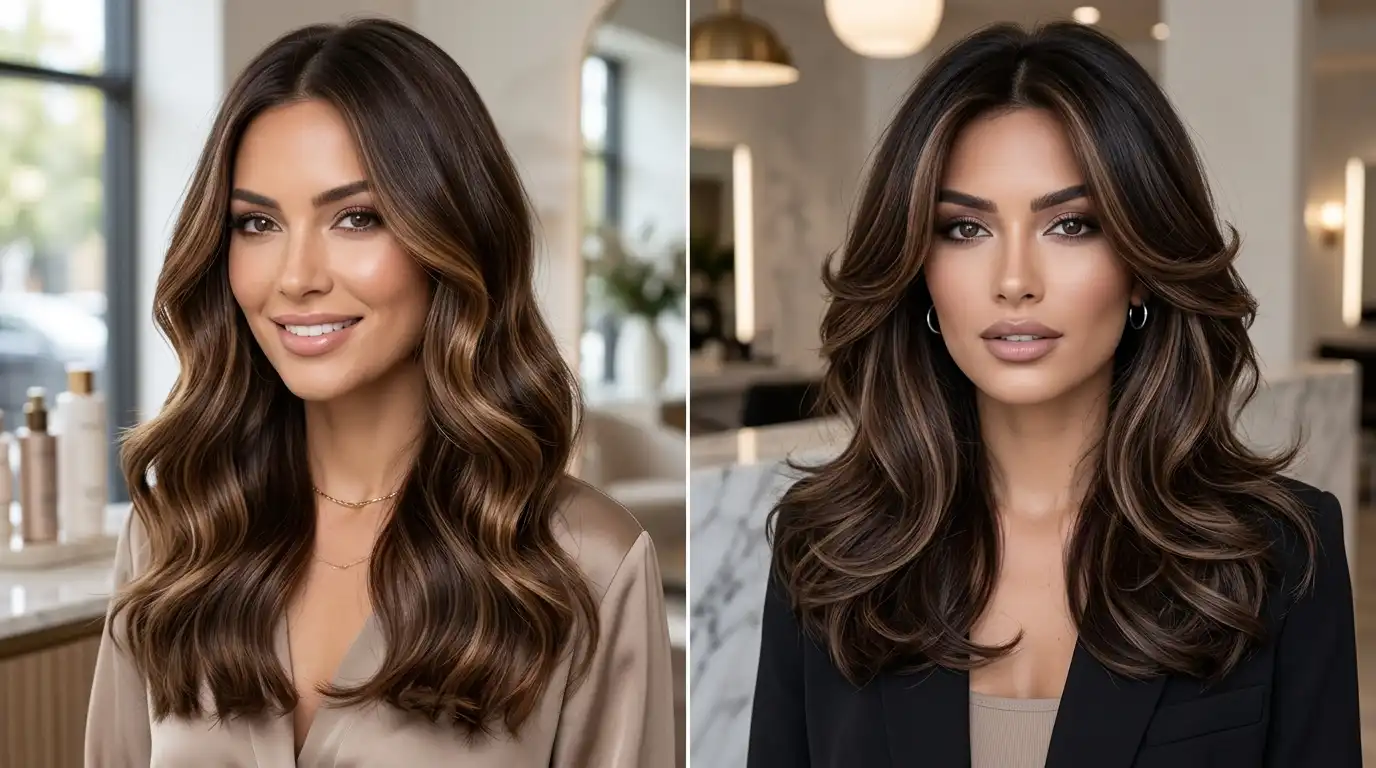 Brunette Balayage Ideas