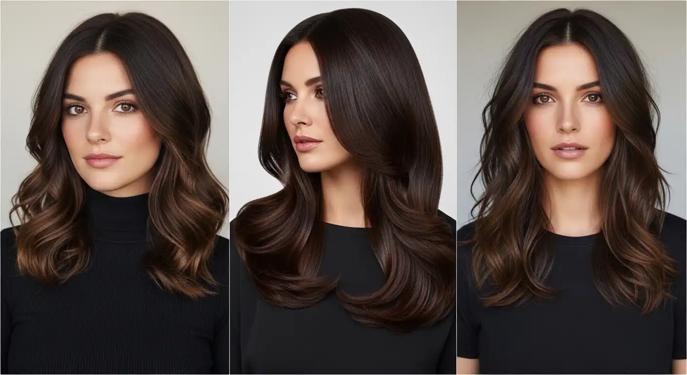 Brunette_hair_with_lowlights