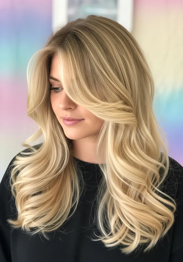 Butter Blonde Butterfly Layers
