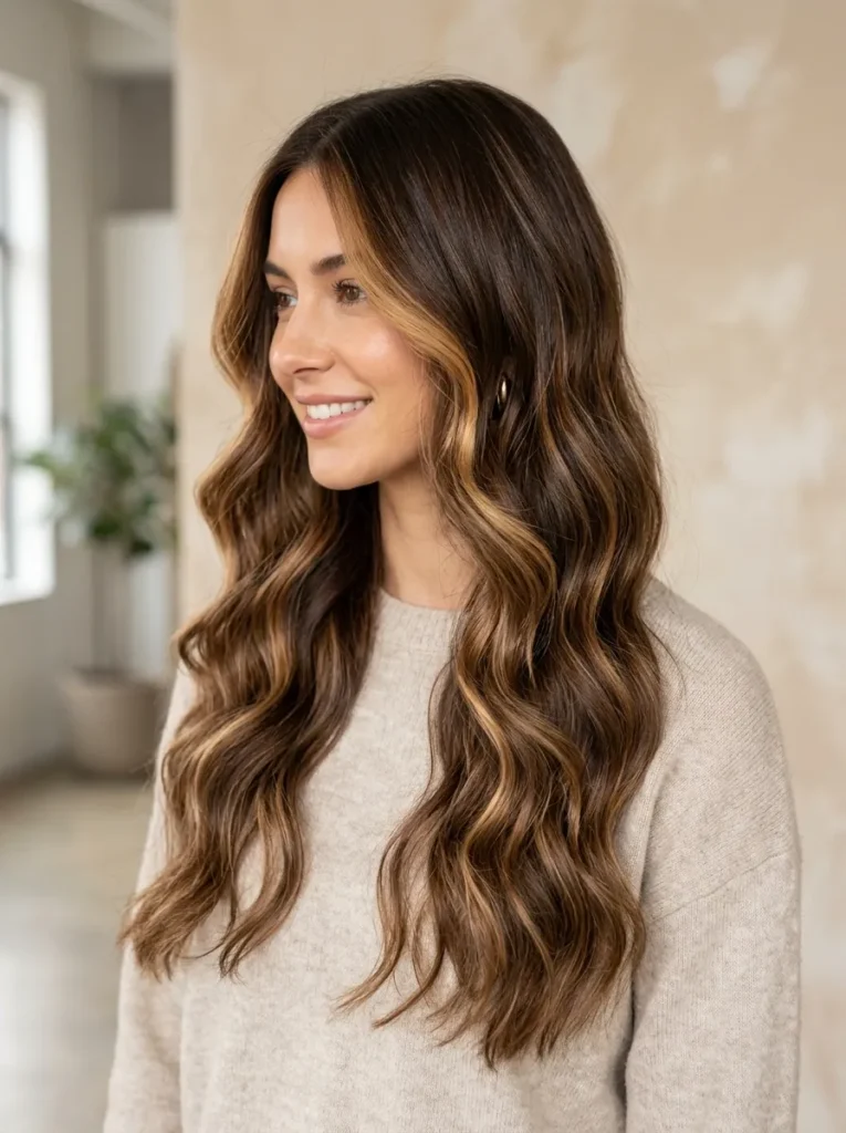 Caramel Drizzle Balayage