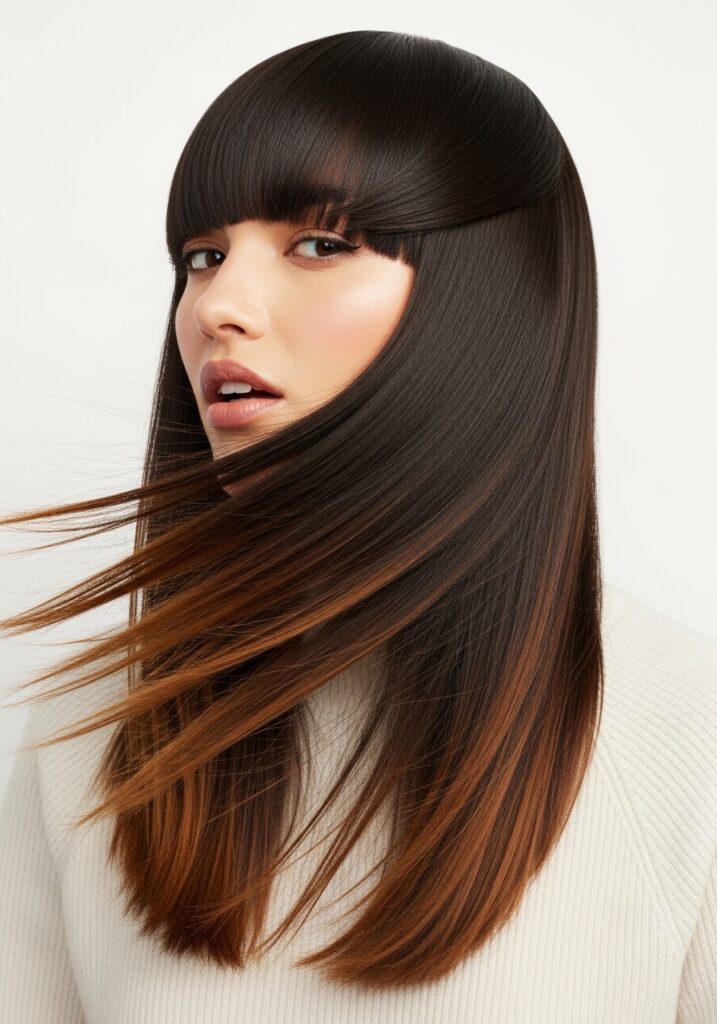 Caramel Peekaboo Highlights