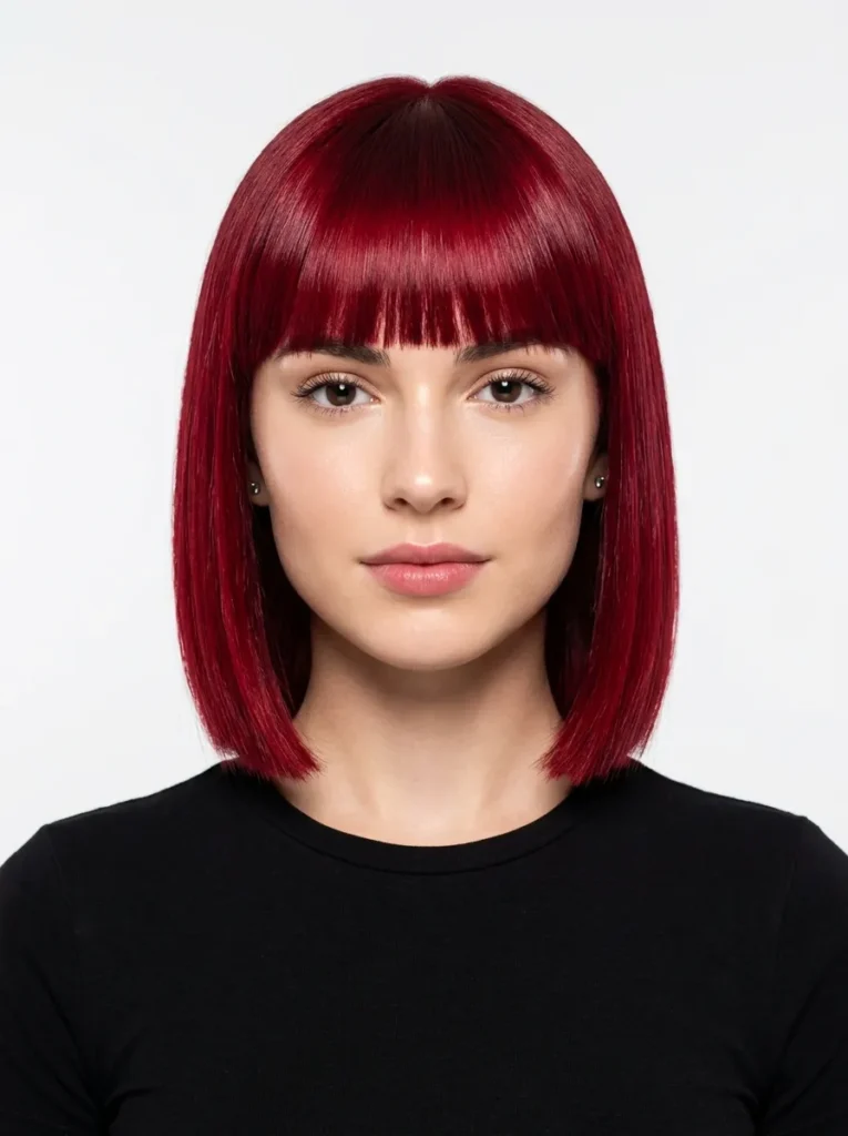 Cherry Red Bob