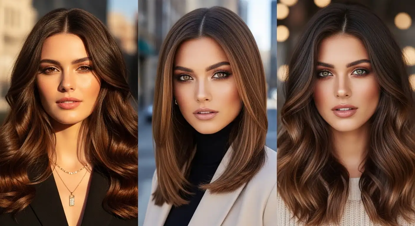 Chestnut Brown Hair Color Ideas