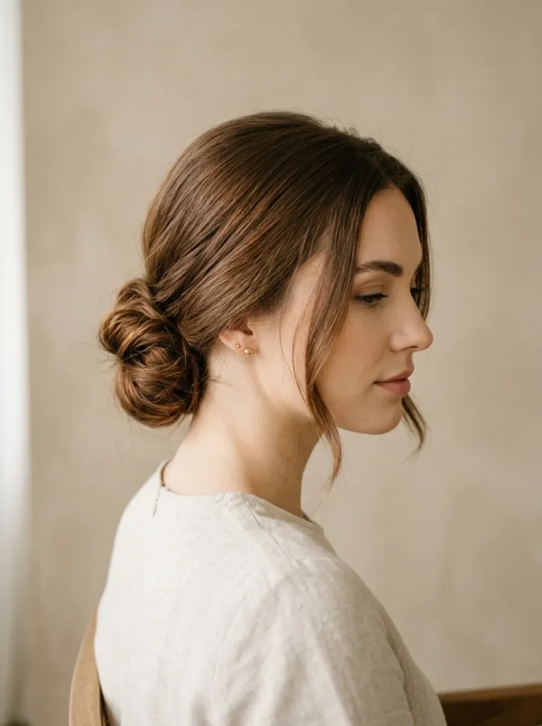 Classic Low Bun